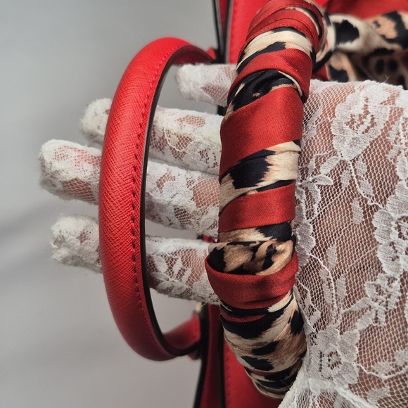 Michael Michael Kors Red Satchel - Picture 12 of 16